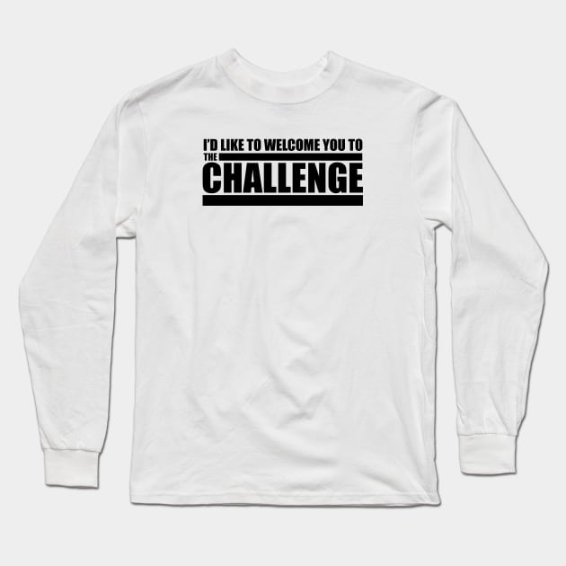 The Challenge MTV - Welcome to the Challenge Long Sleeve T-Shirt by Tesla